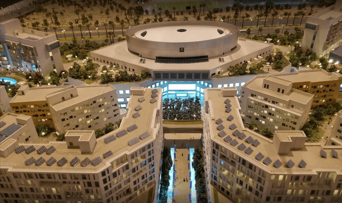 NYU Abu Dhabi campus on Saadiyat Island.