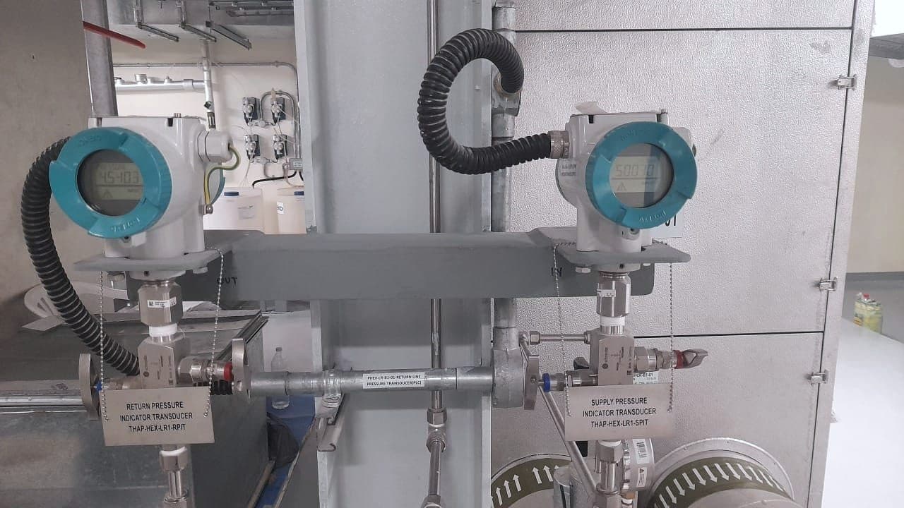 Building management system controls during commissioning.